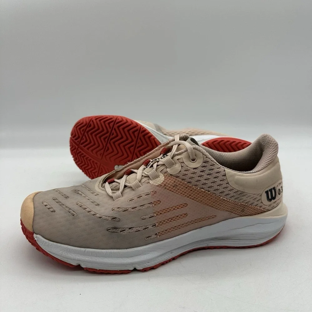 Wilson Kaos 3.0 WRS326140 Womens size 9 Tennis Shoes Tropical Peach Cayenne